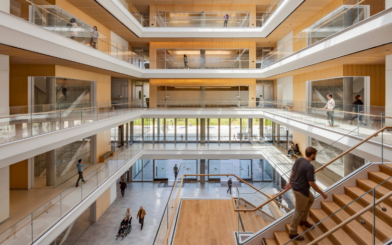 UCSF Weill Neurosciences Building Atrium | SmithGroup with Mark Cavagnero Associates