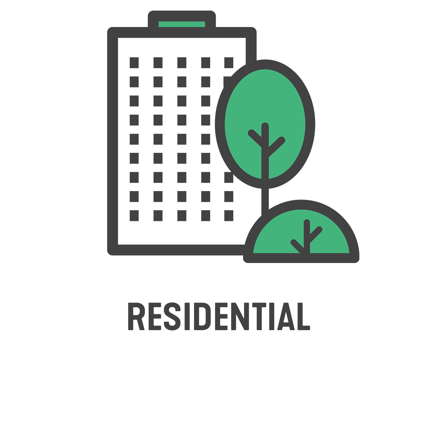 Residential Landing Page Icon for Workplace