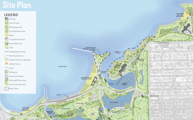 Chicago South Lakefront Plan Park District Lake Michigan Parks and Open Spaces Landscape Architecture SmithGroup