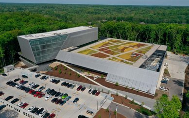 KLA Green Roof Lab Exterior Workplace Science Technology
