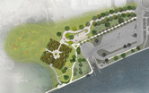 Davenport Veterans Memorial Park Site Plan Cultural Landscape Architecture Davenport Iowa SmithGroup