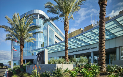Sharp Healthcare Ocean View Tower Healthcare Architecture Hospital Exterior San Diego SmithGroup